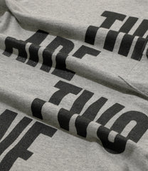 Printed Cross Crew Neck T-shirt - This Are