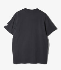 Printed Cross Crew Neck T-shirt -  Multi Pattern