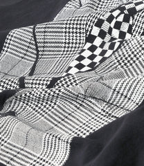 Printed Cross Crew Neck T-shirt - Suit