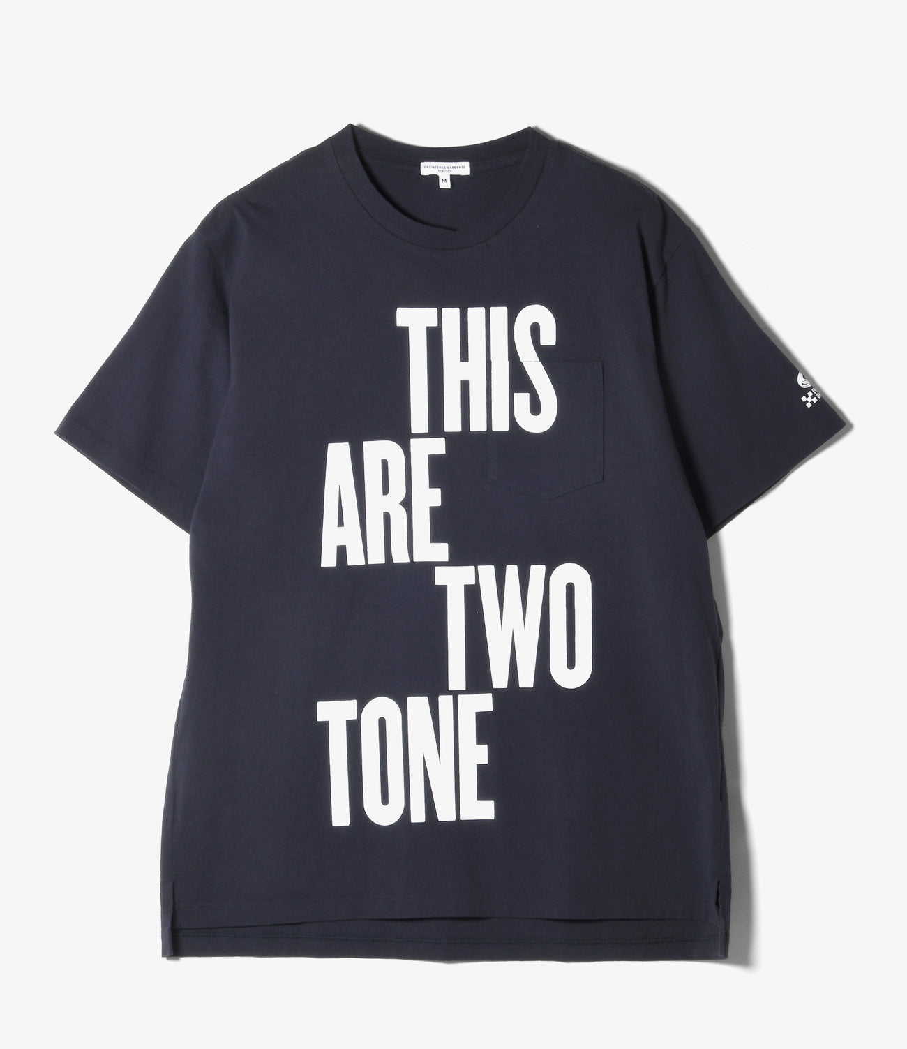 Printed Cross Crew Neck T-shirt - This Are – NEPENTHES ONLINE STORE