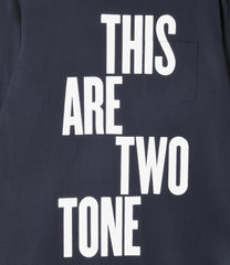Printed Cross Crew Neck T-shirt - This Are
