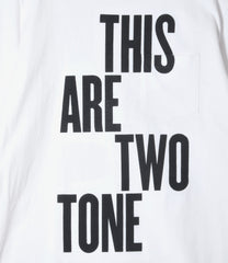 Printed Cross Crew Neck T-shirt - This Are