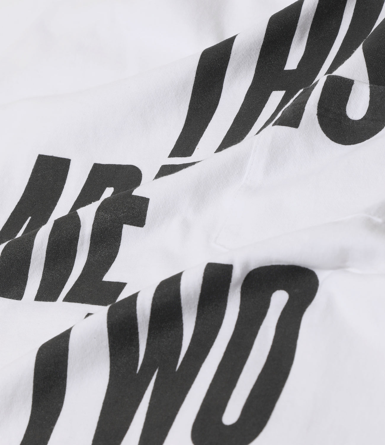Printed Cross Crew Neck T-shirt - This Are