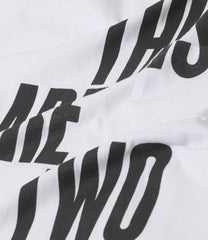 Printed Cross Crew Neck T-shirt - This Are