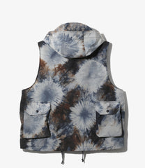 Field Vest - Tie Dye Print Ripstop