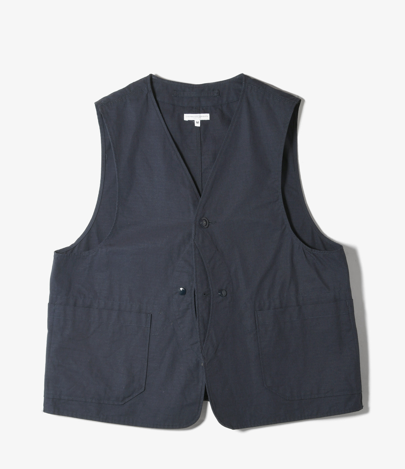 ENGINEERED GARMENTS upland vest ベスト Upland Vest - Cotton Ripstop – NEPENTHES ONLINE STORE