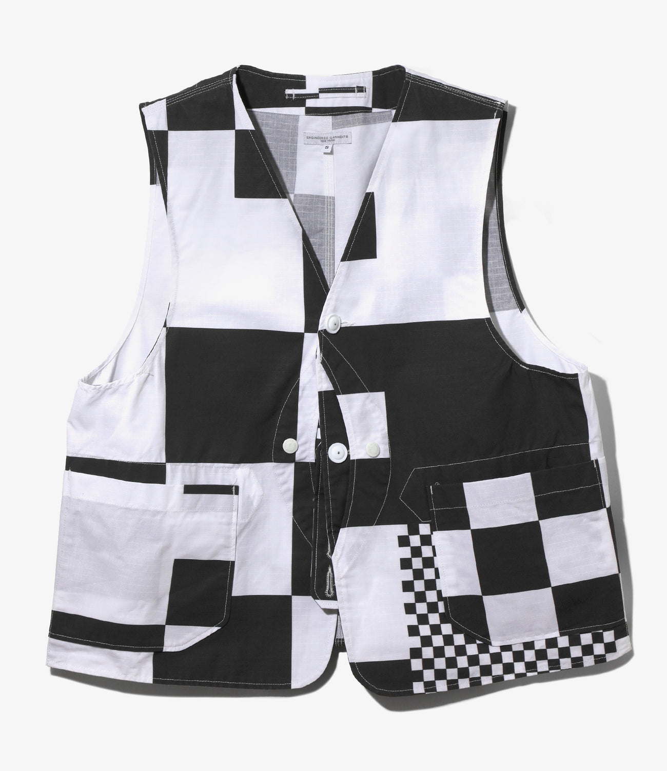 Upland Vest - Checker Print Ripstop