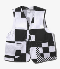 Upland Vest - Checker Print Ripstop