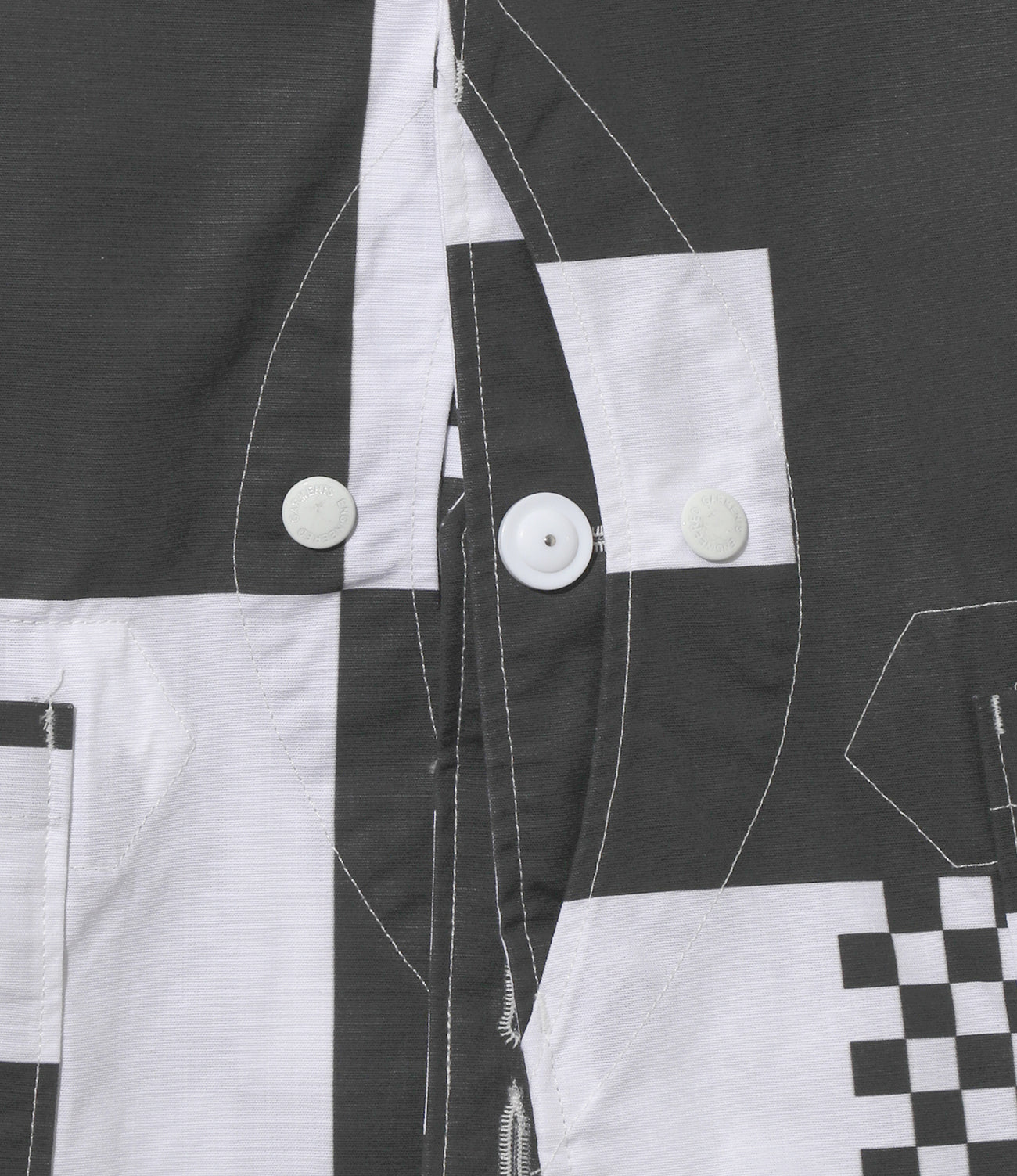 Upland Vest - Checker Print Ripstop