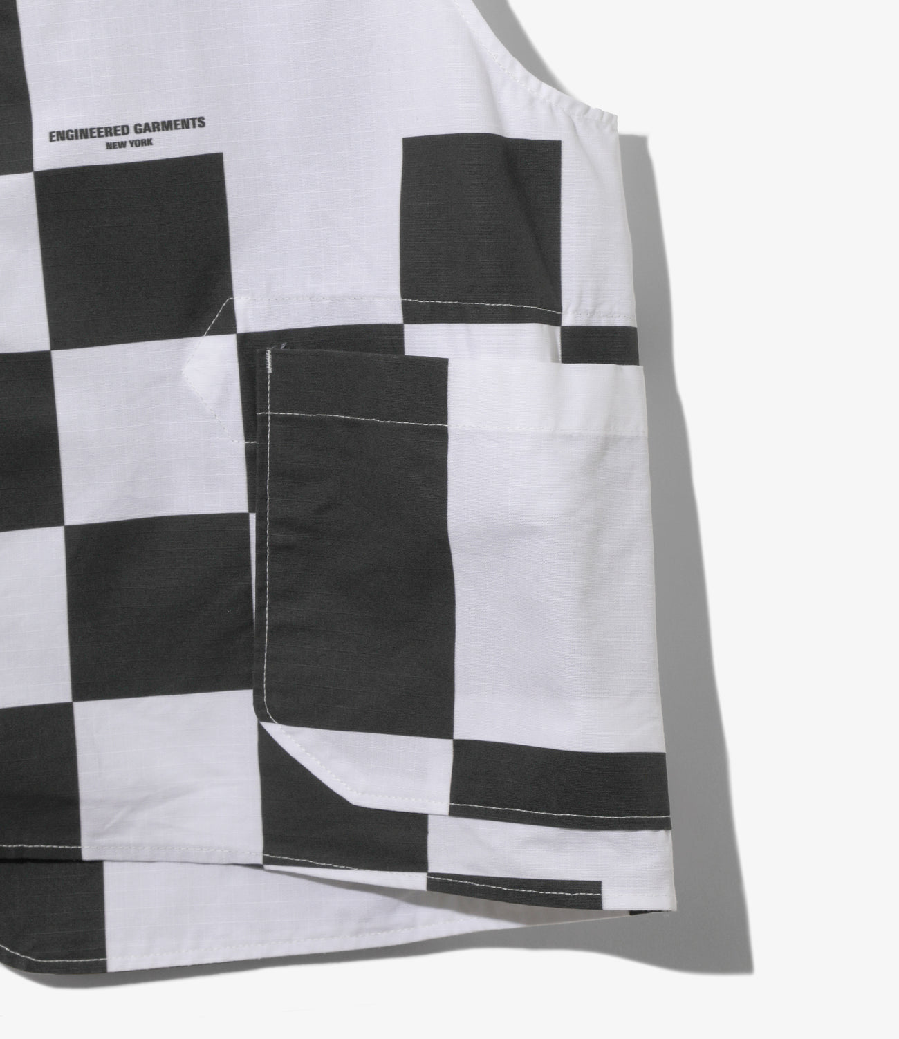 Upland Vest - Checker Print Ripstop