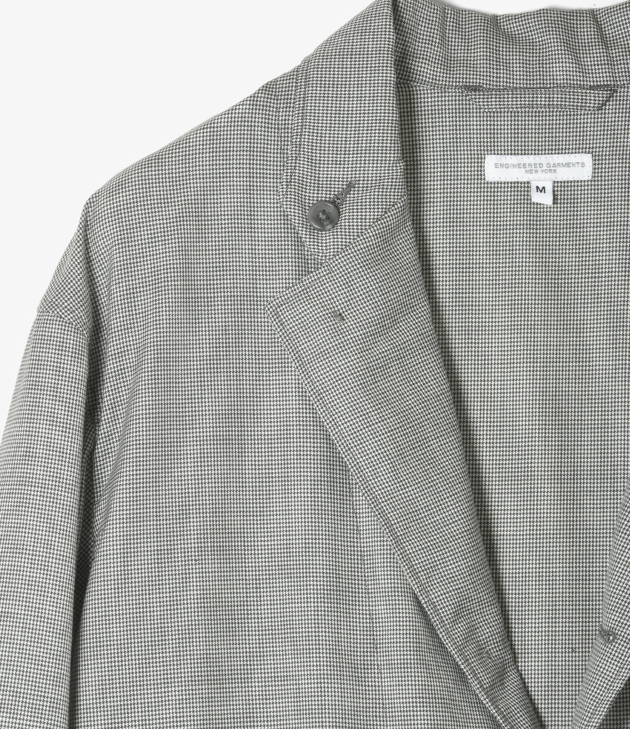 Loiter Jacket - Micro Houndstooth Tropical Wool