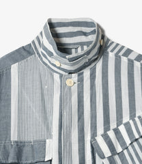 BDU Jacket - Stripe Cotton Chambray