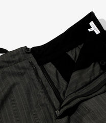 Over Pant - Glen Plaid Tropical Wool
