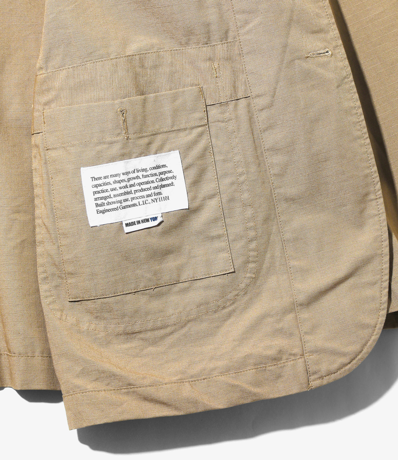 Bedford Jacket - Cotton Ripstop – NEPENTHES ONLINE STORE