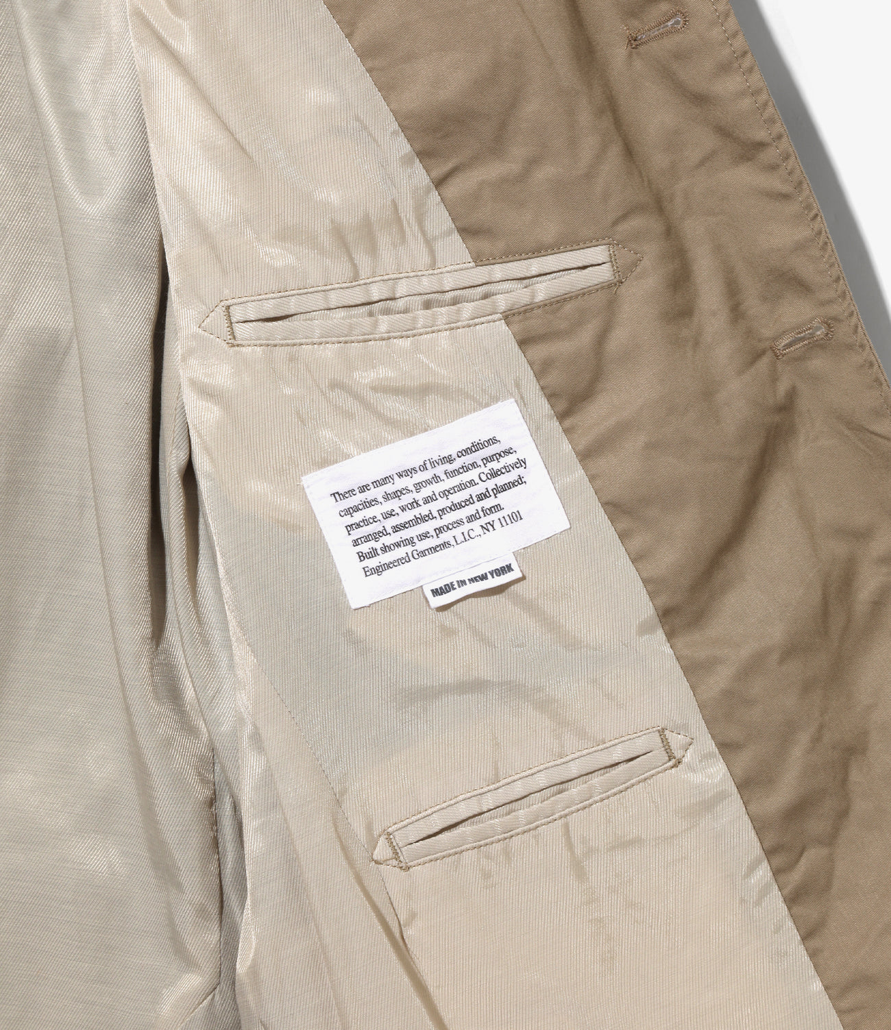 Andover Jacket - High Count Twill – NEPENTHES ONLINE STORE
