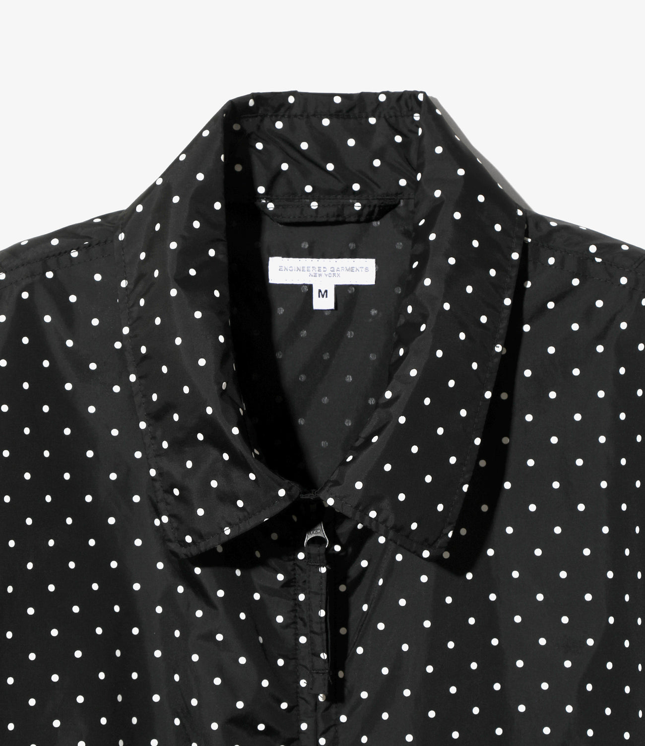 Claigton Jacket - Nylon Polka Dot Taffeta