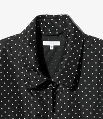 Claigton Jacket - Nylon Polka Dot Taffeta