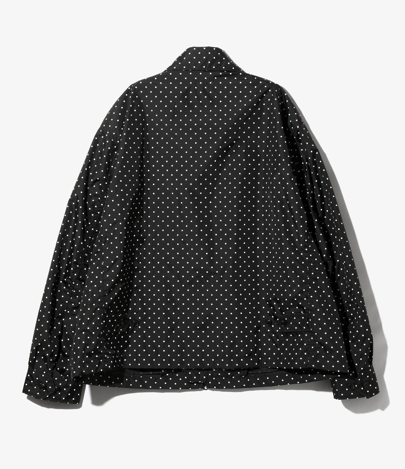 Claigton Jacket - Nylon Polka Dot Taffeta