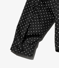 Claigton Jacket - Nylon Polka Dot Taffeta