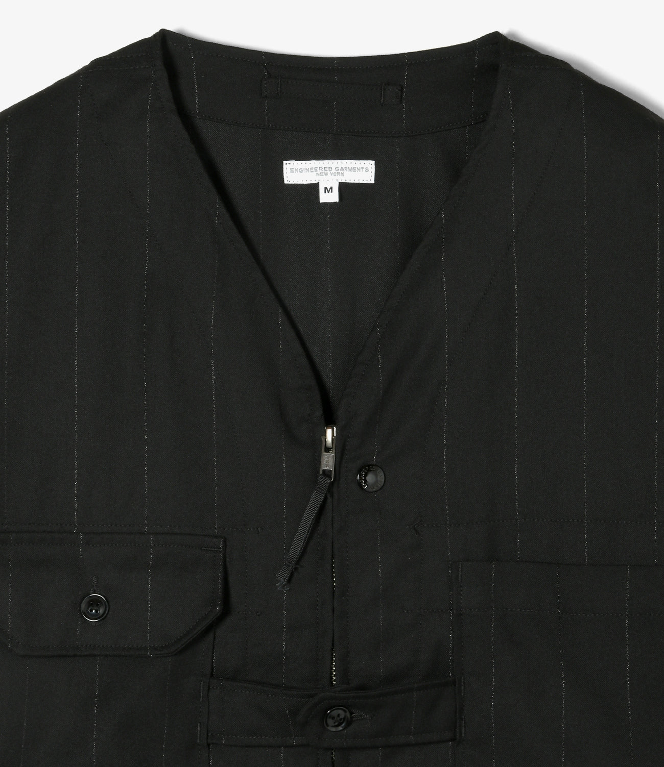 Cardigan Jacket - Polyester Lurex Stripe