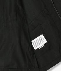 Cardigan Jacket - Polyester Lurex Stripe