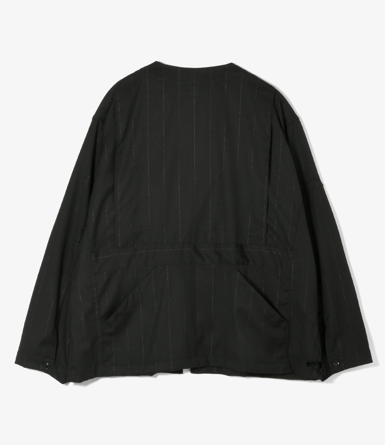 Cardigan Jacket - Polyester Lurex Stripe