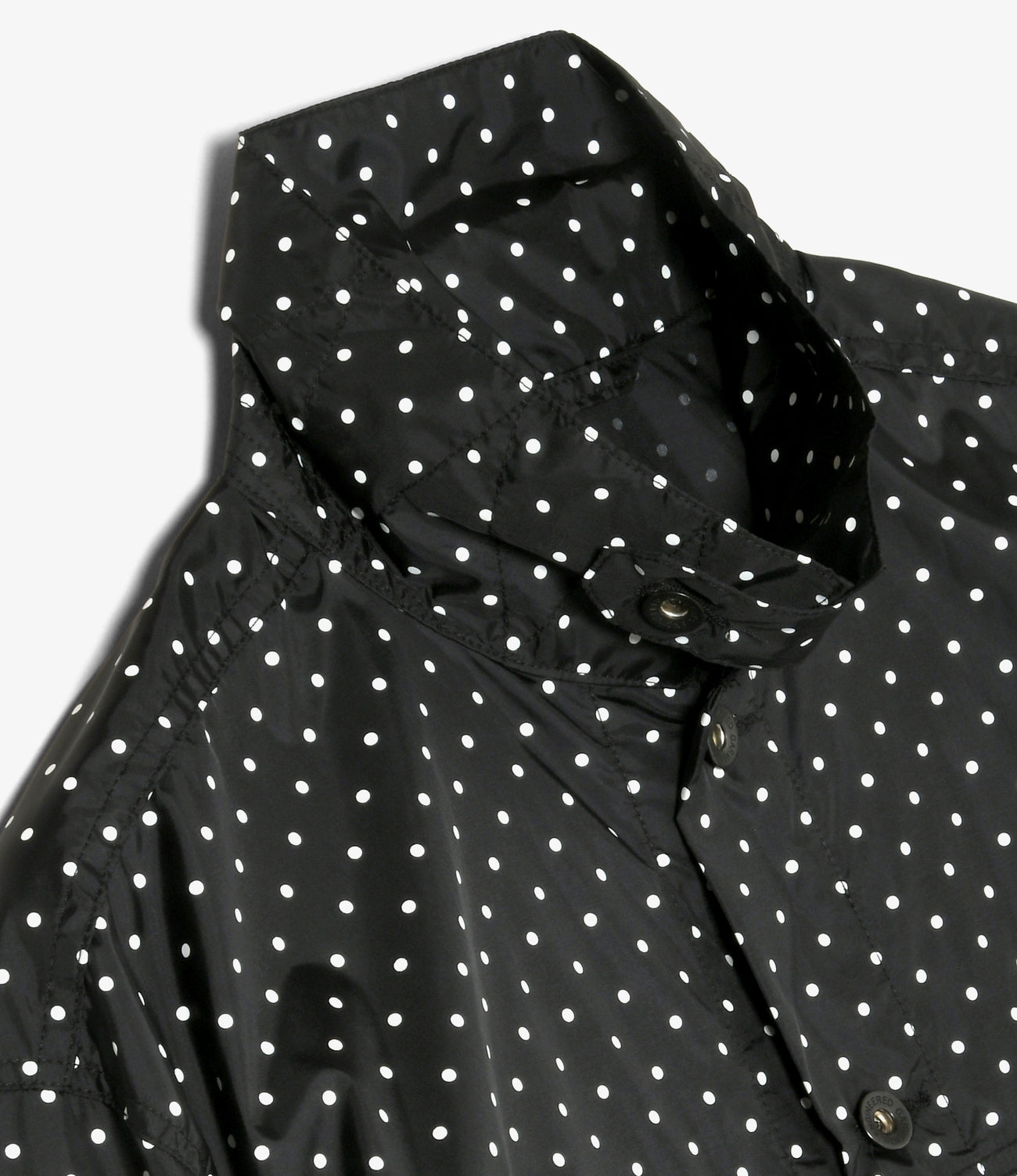 Type 5 Jean Jacket - Nylon Polka Dot Taffeta