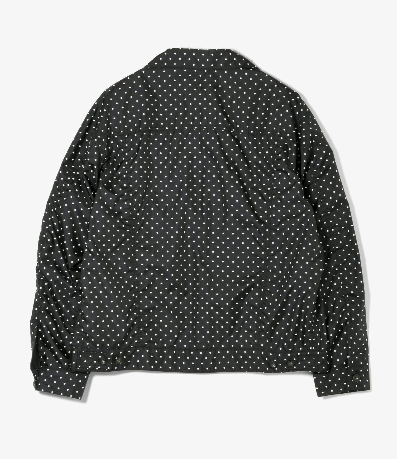 Type 5 Jean Jacket - Nylon Polka Dot Taffeta