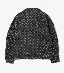 Type 5 Jean Jacket - Nylon Polka Dot Taffeta
