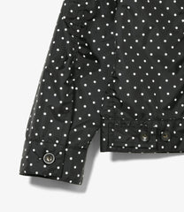 Type 5 Jean Jacket - Nylon Polka Dot Taffeta