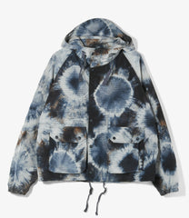 Lt Parka - Nylon Tie Dye Print Ripstop