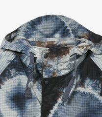 Lt Parka - Nylon Tie Dye Print Ripstop