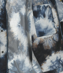 Lt Parka - Nylon Tie Dye Print Ripstop