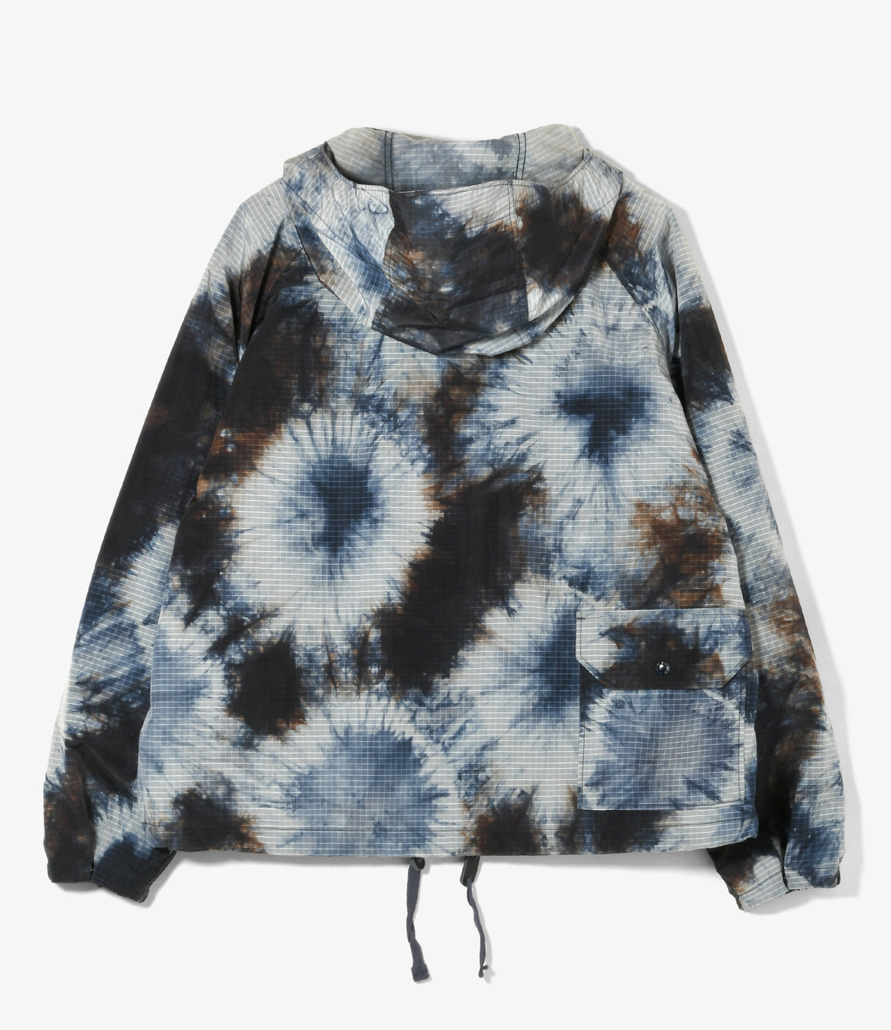 Lt Parka - Nylon Tie Dye Print Ripstop