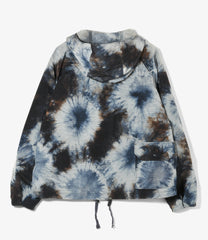 Lt Parka - Nylon Tie Dye Print Ripstop