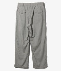 Officer Pant - Micro Houndstooth Tropical Wool