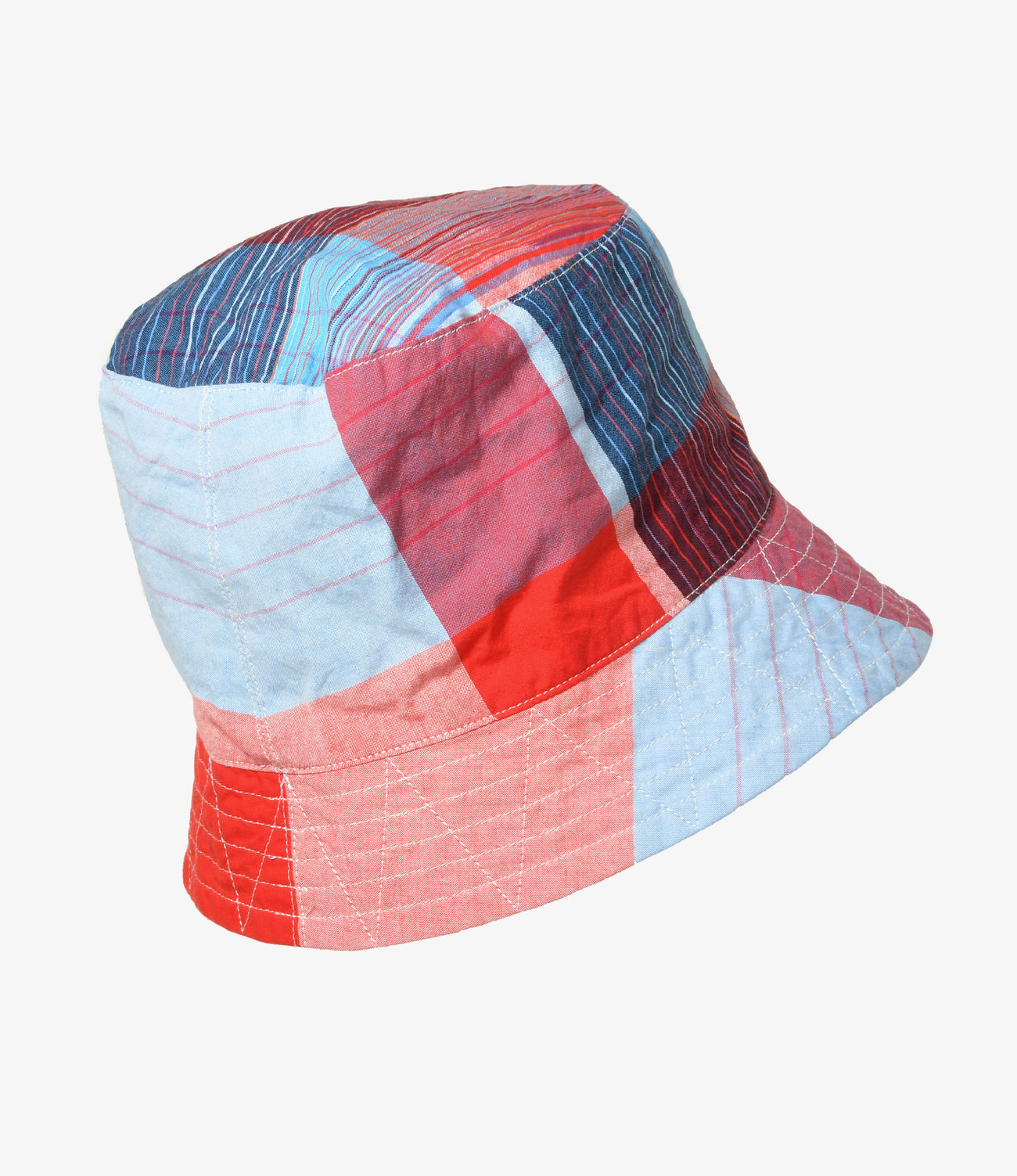 Bucket Hat - Cotton Big Madras Plaid – NEPENTHES ONLINE STORE