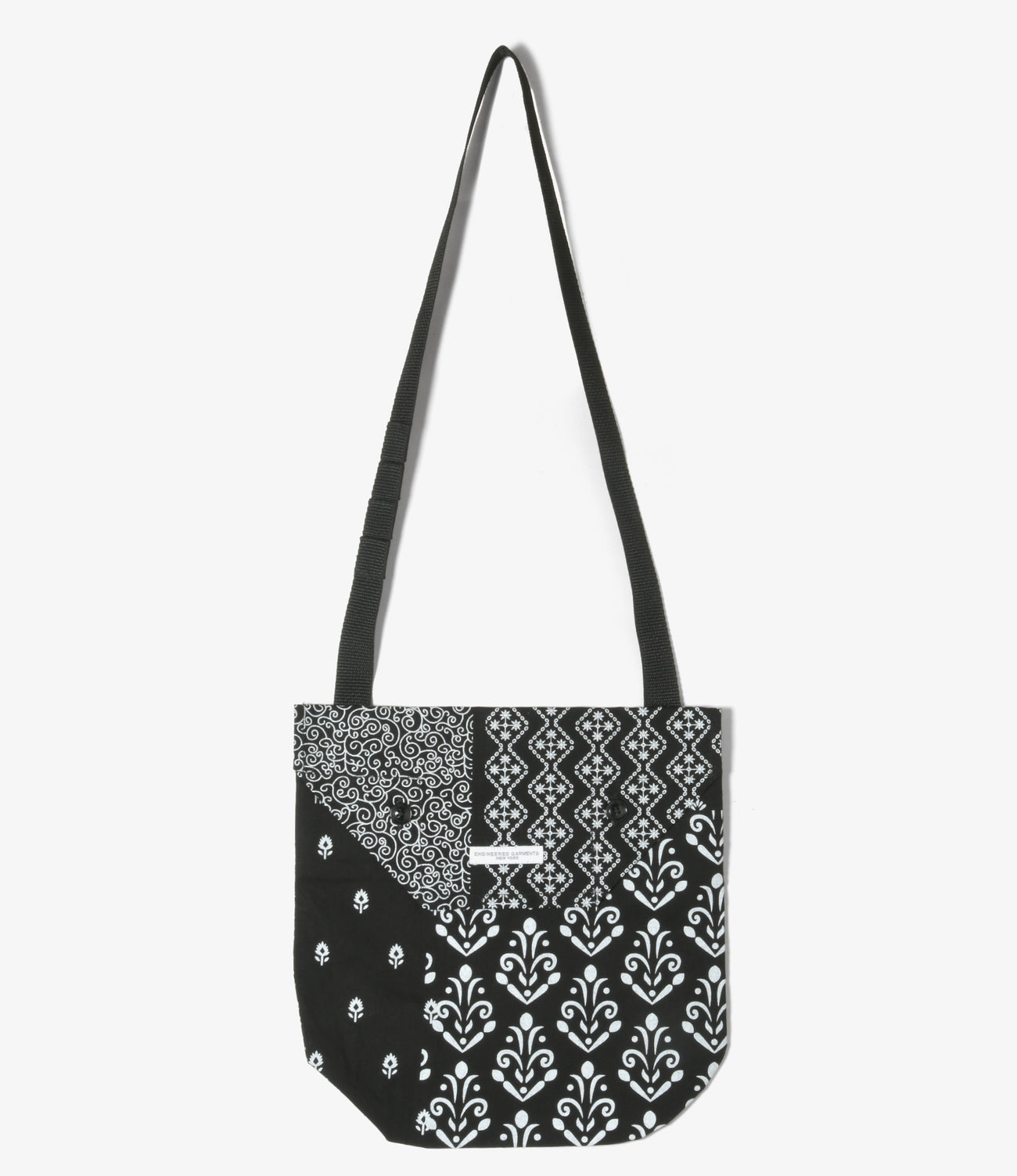 Shoulder Pouch - Cotton Patchwork Print