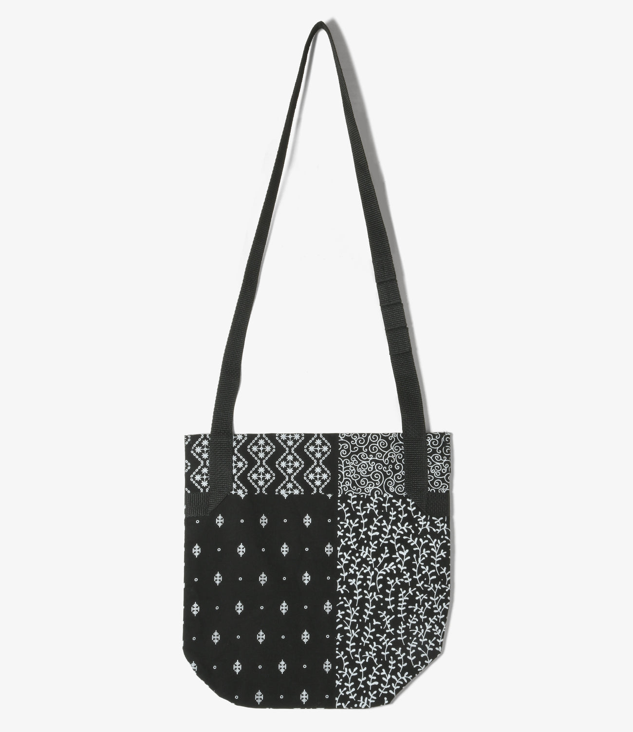 Shoulder Pouch - Cotton Patchwork Print