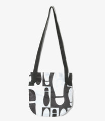Shoulder Pouch - Foot Print Polyester Pilot Twill