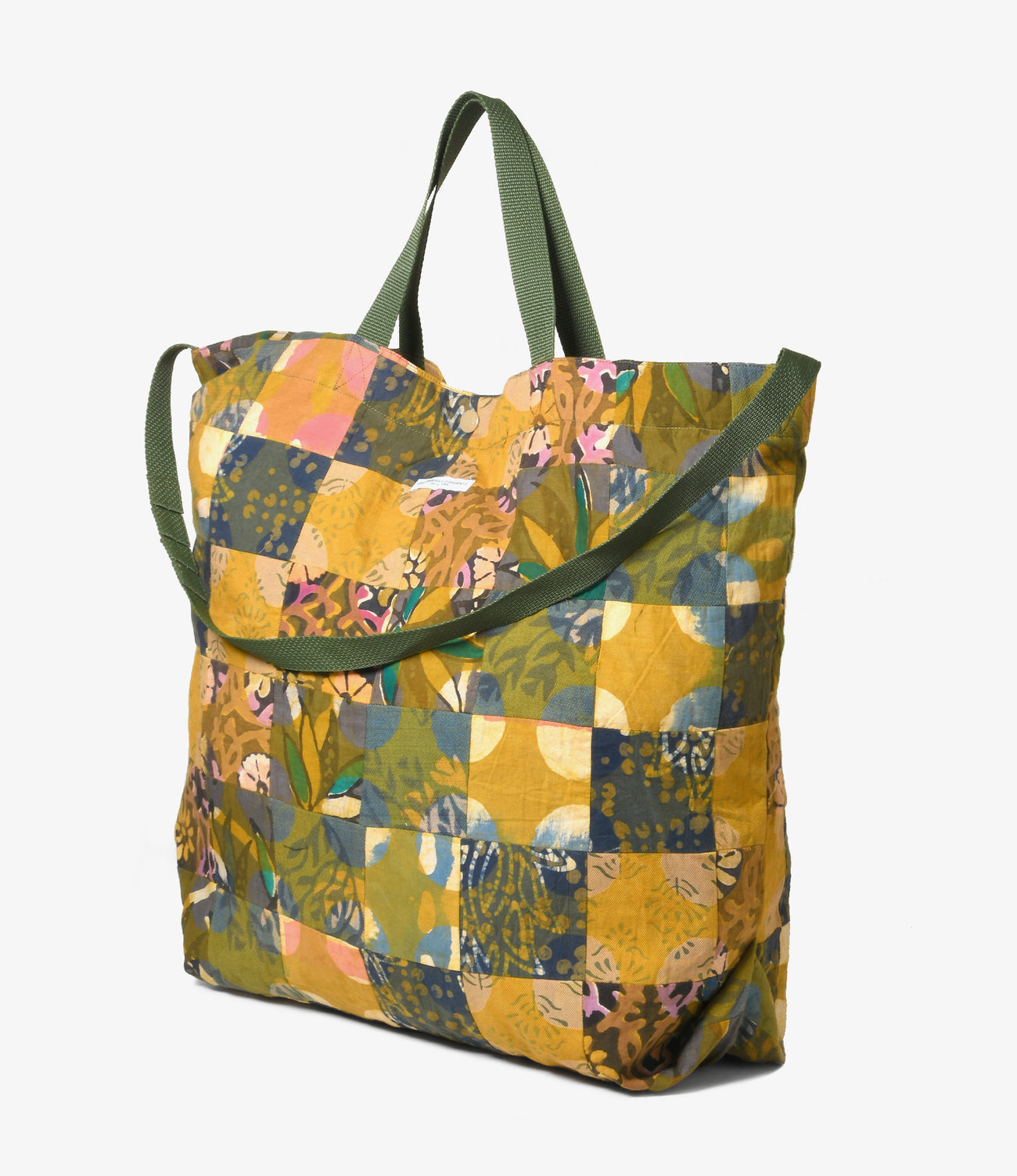 Carry All Tote - Cotton Multi Pattern Patchwork – NEPENTHES ONLINE
