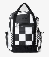 UL 3 Way Bag - Checker Print Cotton Ripstop