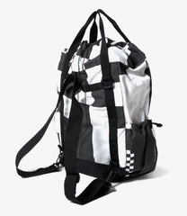 UL 3 Way Bag - Checker Print Cotton Ripstop