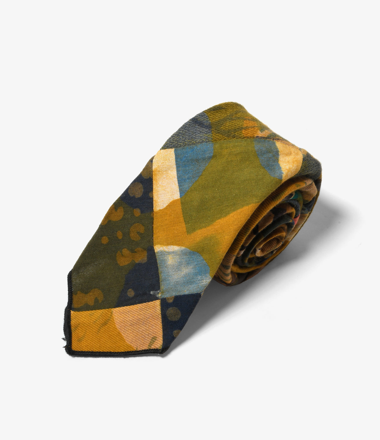 Narrow Tie - Multi Pattern Patchwork – NEPENTHES ONLINE STORE