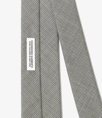 Narrow Tie - Micro Houndstooth Tropical Wool