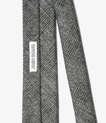 Narrow Tie - Polyester Lurex Glen Plaid