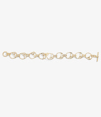 Peace Bracelet / Small - Gold Plate