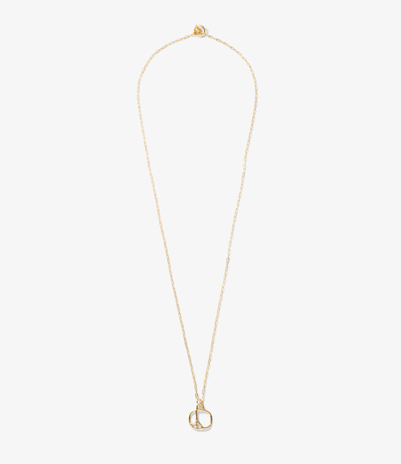 Peace Pendant / Small - Gold Plate