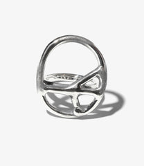 Peace Ring / Large - 925 Silver