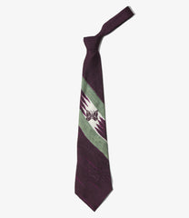Neck Tie - Silk Paisley Satin